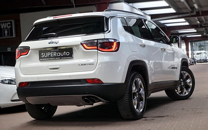 Jeep Compass cena 94900 przebieg: 44000, rok produkcji 2019 z Nowe Brzesko małe 742